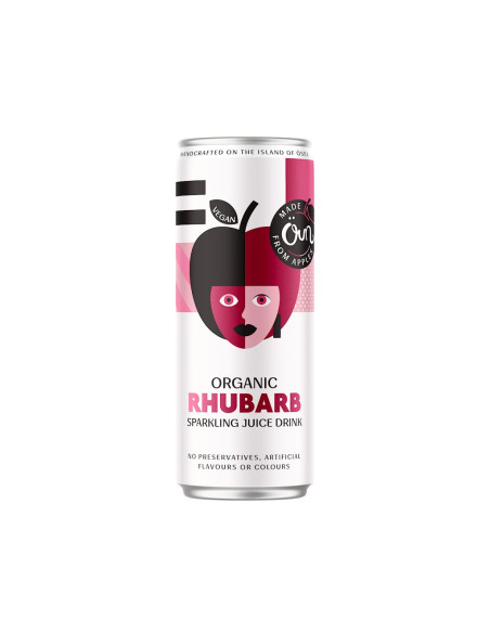 NAPÓJ MUSUJĄCY RABARBAROWY BIO 250 ml - OUN