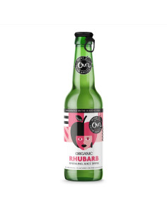 NAPÓJ MUSUJĄCY RABARBAROWY BIO 330 ml -  OUN