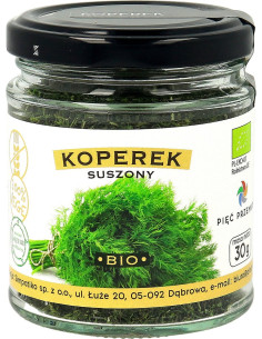 KOPEREK SUSZONY BEZGLUTENOWY BIO 30 g - PIĘĆ PRZEMIAN