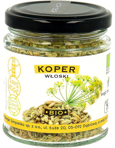 KOPER WŁOSKI BEZGLUTENOWY BIO 75 g - PIĘĆ PRZEMIAN