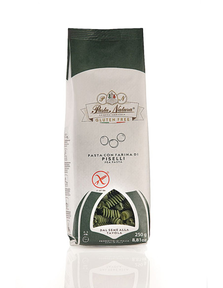 MAKARON PROTEINOWY (Z GROSZKU ZIELONEGO) ŚWIDERKI BEZGLUTENOWY 250 g - PASTA NATURA