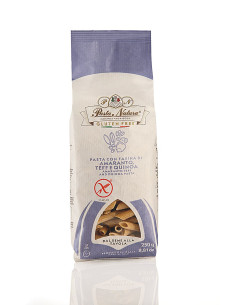 MAKARON (KUKURYDZIANO - RYŻOWY Z AMARANTUSEM, TEFF I QUINOA) PENNE BEZGLUTENOWY 250 g - PASTA NATURA