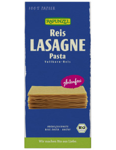 MAKARON (RYŻOWY RAZOWY) LASAGNE BEZGLUTENOWY BIO 250 g - RAPUNZEL