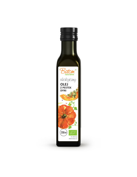 OLEJ Z PESTEK DYNI TŁOCZONY NA ZIMNO BIO 250 ml - BATOM
