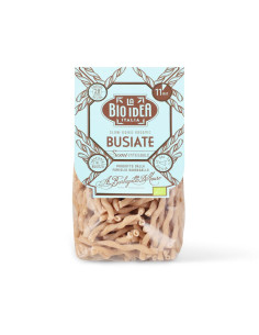 MAKARON (SEMOLINOWY PÓŁRAZOWY) BUSIATE BIO 375 g - LA BIO IDEA