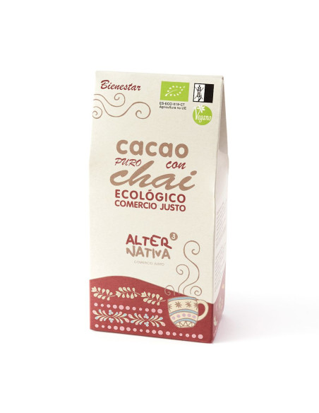 KAKAO Z CHAI BEZ DODATKU CUKRÓW BEZGLUTENOWE BIO 125 g - ALTERNATIVA3