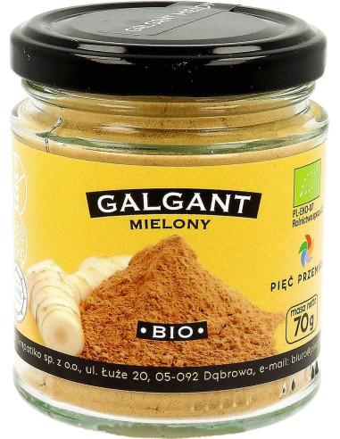 GALGANT MIELONY BEZGLUTENOWY BIO 70 g - PIĘĆ PRZEMIAN