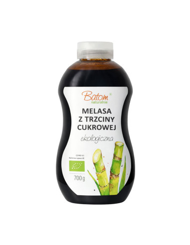 MELASA Z TRZCINY CUKROWEJ BIO 700 g - BATOM