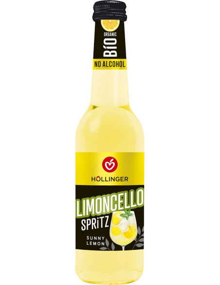 DRINK MUSUJĄCY BEZALKOHOLOWY LIMONCELLO BIO 330 ml - HOLLINGER