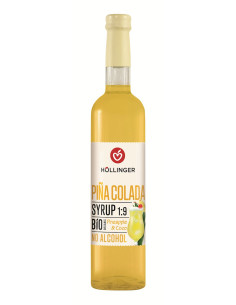 SYROP DO DRINKÓW I KOKTAJLI PINA COLADA BIO 500 ml - HOLLINGER