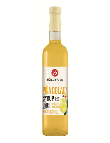 SYROP DO DRINKÓW I KOKTAJLI PINA COLADA BIO 500 ml - HOLLINGER