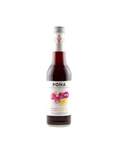 NAPÓJ MUSUJĄCY CZERWONE WINOGRONA - CYTRYNA BEZ DODATKU CUKRÓW BIO 330 ml - PONA
