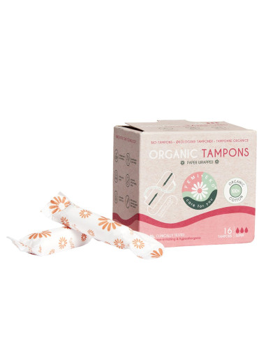 TAMPONY SUPER 16 szt. - FEMI.EKO