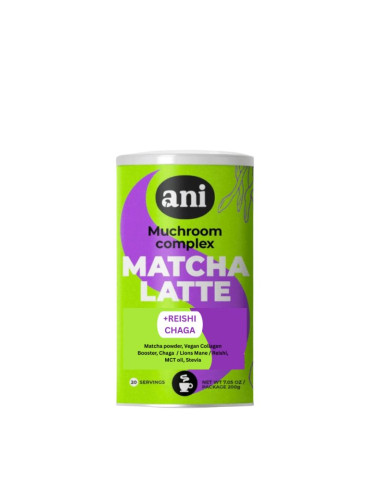 NAPÓJ MUSHROOM COMPLEX MATCHA LATTE 200 g - ANI