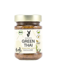 PASTA CURRY GREEN THAI BEZGLUTENOWA BIO 190 g - SANCHON