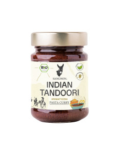 PASTA CURRY INDIAN TANDOORI BEZGLUTENOWA BIO 190 g - SANCHON