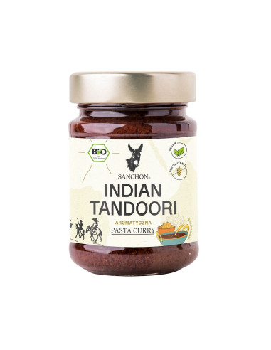 PASTA CURRY INDIAN TANDOORI BEZGLUTENOWA BIO 190 g - SANCHON