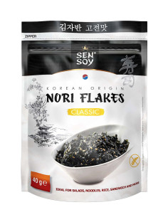 PŁATKI NORI KLASYCZNE BEZGLUTENOWE 40 g - SEN SOY