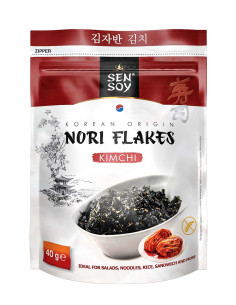 PŁATKI NORI KIMCHI BEZGLUTENOWE 40 g - SEN SOY