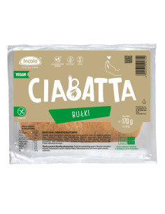 BUŁKI CIABATTA BEZGLUTENOWE (2 szt.) 170 g - INCOLA 2