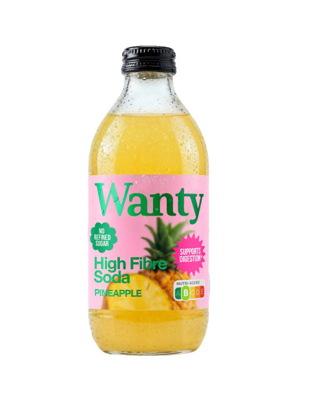 NAPÓJ MUSUJĄCY ANANAS - YUZU BEZGLUTENOWY 330 ml - WANTY (FYK)