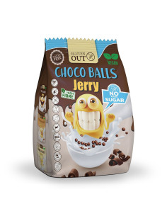 KULKI ZBOŻOWE KAKAOWE BEZ DODATKU CUKRÓW BEZGLUTENOWE 375 g - JERRY GLUTEN OUT