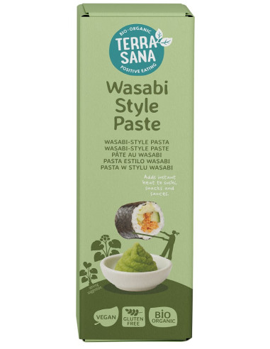 PASTA W STYLU WASABI BEZGLUTENOWA BIO 50 g - TERRASANA