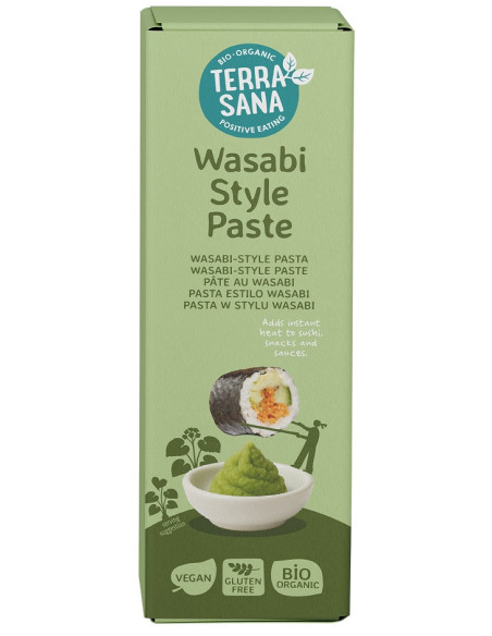 PASTA W STYLU WASABI BEZGLUTENOWA BIO 50 g - TERRASANA