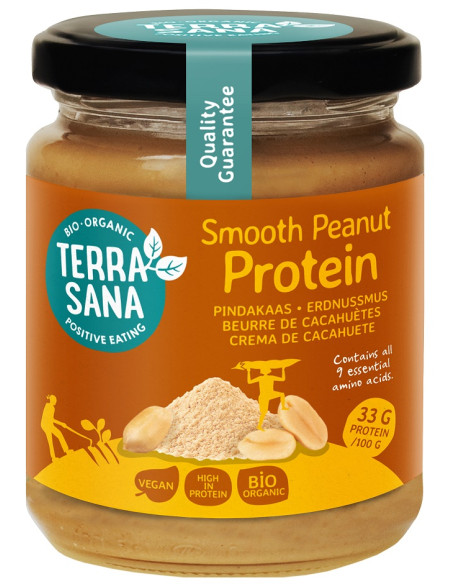 KREM PROTEINOWY Z ORZESZKÓW ZIEMNYCH BIO 250 g - TERRASANA