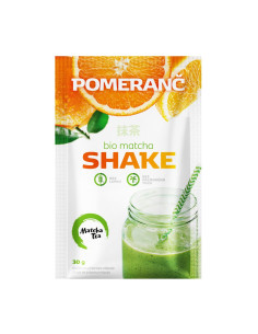 SHAKE Z MATCHĄ I POMARAŃCZĄ BEZGLUTENOWY BIO 30 g - AMYLON