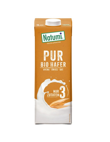 NAPÓJ OWSIANY PURE BEZ DODATKU CUKRÓW BIO 1 L - NATUMI