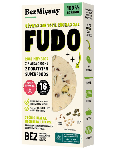 FUDO TOFU Z GROCHU 180 g - BEZMIĘSNY