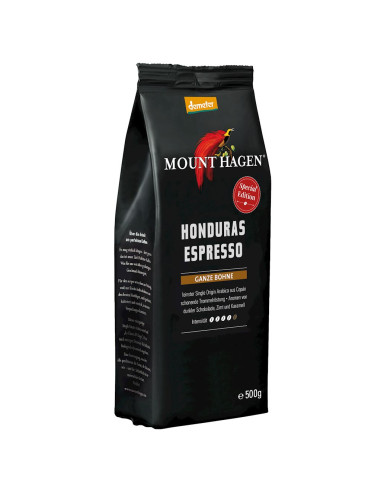 KAWA ZIARNISTA ARABICA 100 % HONDURAS ESPRESSO DEMETER BIO 500 g - MOUNT HAGEN