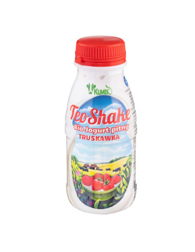 JOGURT PITNY TRUSKAWKOWY BIO 270 g - KLIMEKO