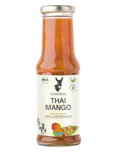 SOS THAI MANGO BEZGLUTENOWY BIO 210 ml - SANCHON