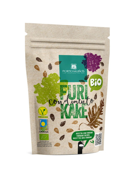 FURIKAKE (MIESZANKA SEZAMU I ALG MORSKICH) BIO 100 g - PORTO MUINOS