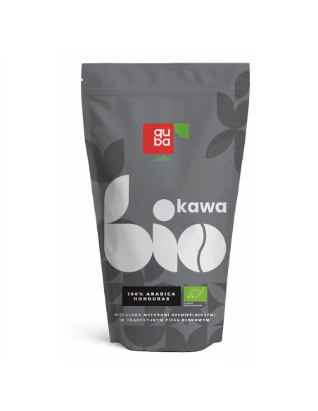 KAWA ZIARNISTA ARABICA 100 % HONDURAS BIO 500 g - QUBA CAFFE
