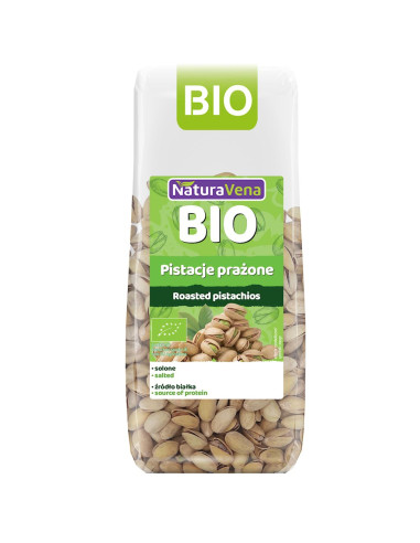 PISTACJE PRAŻONE I SOLONE BIO 100 g - NATURAVENA