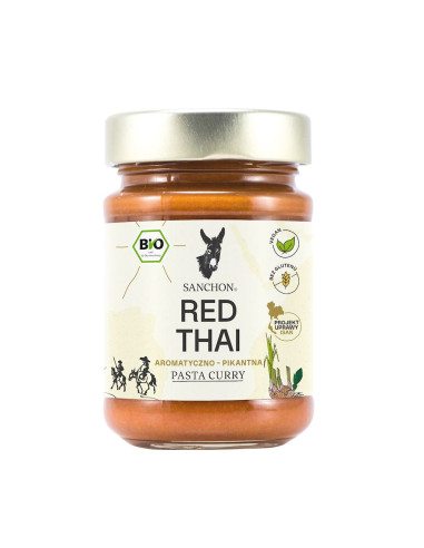 PASTA CURRY RED THAI BEZGLUTENOWA BIO 190 g -  SANCHON