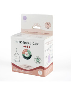 KUBECZEK MENSTRUACYJNY FIOLETOWY ROZMIAR S - FEMI.EKO
