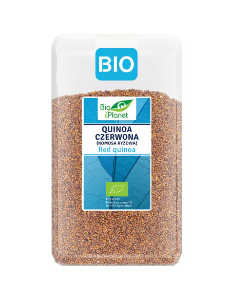 QUINOA CZERWONA (KOMOSA RYŻOWA) BIO 1 kg - BIO PLANET