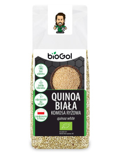 QUINOA BIAŁA (KOMOSA RYŻOWA) BEZGLUTENOWA BIO 250 g - BIOGOL