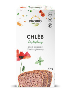 MIESZANKA DO WYPIEKU CHLEBA BEZGLUTENOWA BIO 500 g - PROBIO