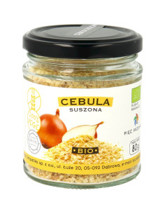 CEBULA SUSZONA BEZGLUTENOWA BIO 80 g - PIĘĆ PRZEMIAN