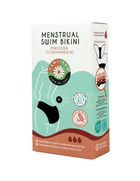 MAJTKI KĄPIELOWE MENSTRUACYJNE MODEL MAJA ROZMIAR M - FEMI.EKO