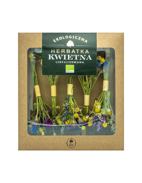 HERBATKA NA PATYKU KWIETNA LIOFILIZOWANA BIO (5 x 2,5 g) 12,5 g - DARY NATURY