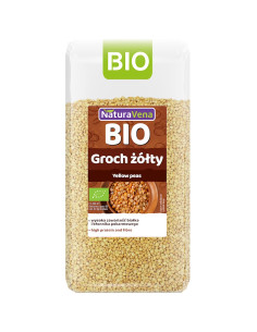 GROCH ŻÓŁTY BIO 400 g - NATURAVENA