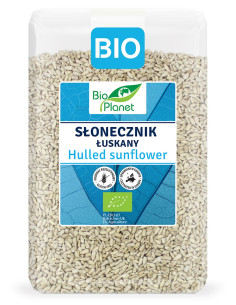 SŁONECZNIK ŁUSKANY BEZGLUTENOWY BIO 1,5 kg - BIO PLANET