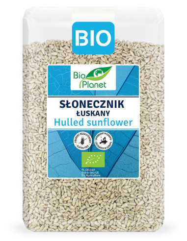 SŁONECZNIK ŁUSKANY BEZGLUTENOWY BIO 1,5 kg - BIO PLANET