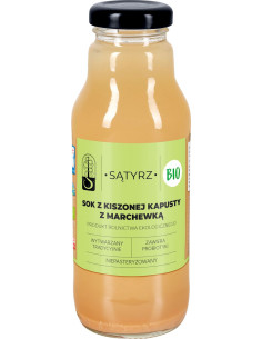 SOK Z KAPUSTY KISZONEJ Z MARCHEWKĄ BIO 300 ml - SĄTYRZ 2